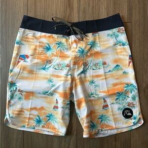 Quicksilver | 19” Highline Boardshort Orange Pop  (31W)